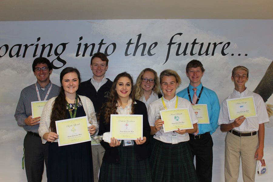 Left to Right
Mr. Shellhammer, Suzette Sponsel, Parker Tippin, Dakota Goodman, Maria Frank, Anna Schmidt, Kian Farley, and Blake Rump