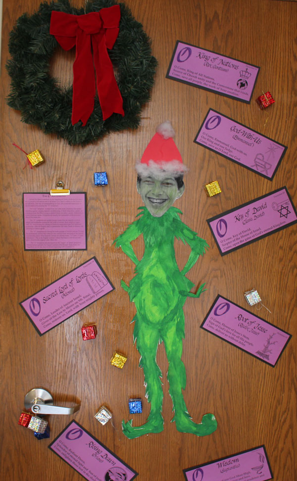 Christmas Door Decoration Winners The Flyer