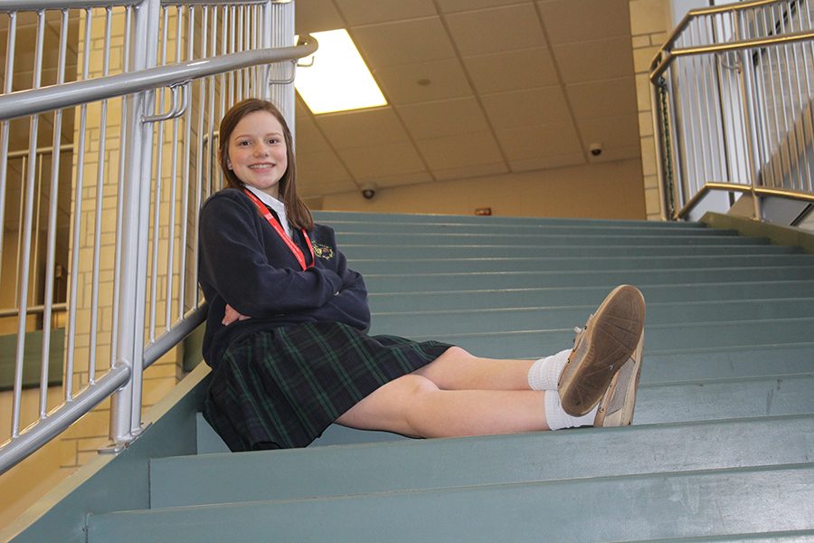Mackenzie Anderson hopes to be a vet someday. 
