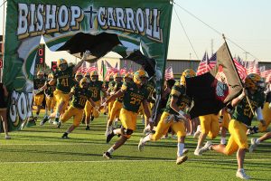 After losing to powerful Derby, the football team will host Great Bend on Friday.